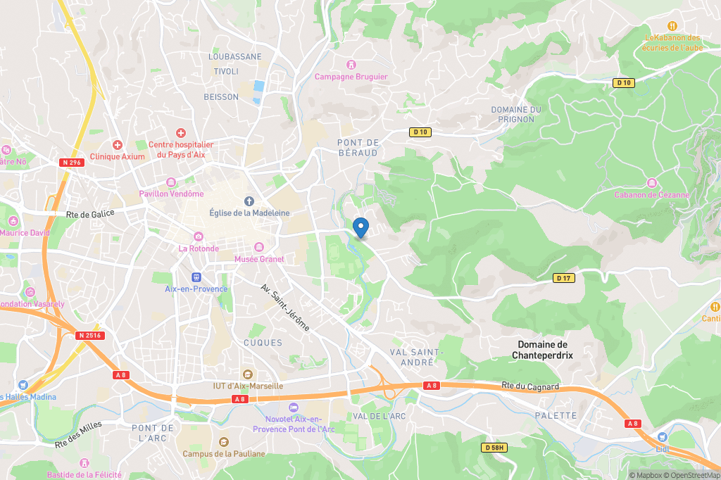 IS Aix-en-Provence - Open Street Map